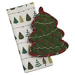 Tree Farm Pot Holder Gift Set w/ FREE Tree Cookie Cutter